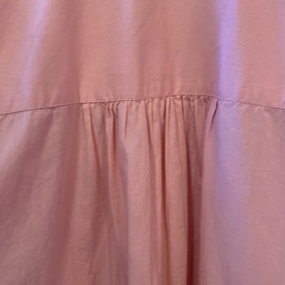 Free People pink peasant shirt oversized button up, Women’s sized small - Picture 8 of 10